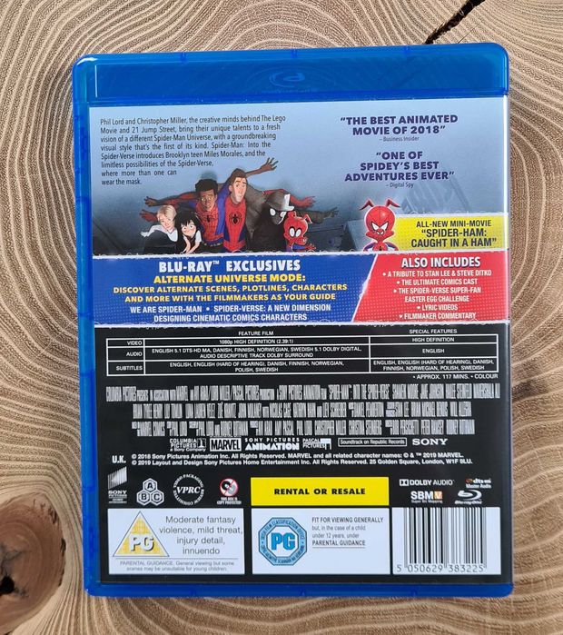 Spider-Man UNIWERSUM / Into The Spider-Verse na BLU-RAY / Napisy PL
