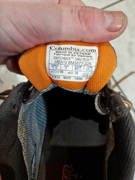 Buty Columbia Omni-tech trekkingowe turystyczne roz,40,2/3,41