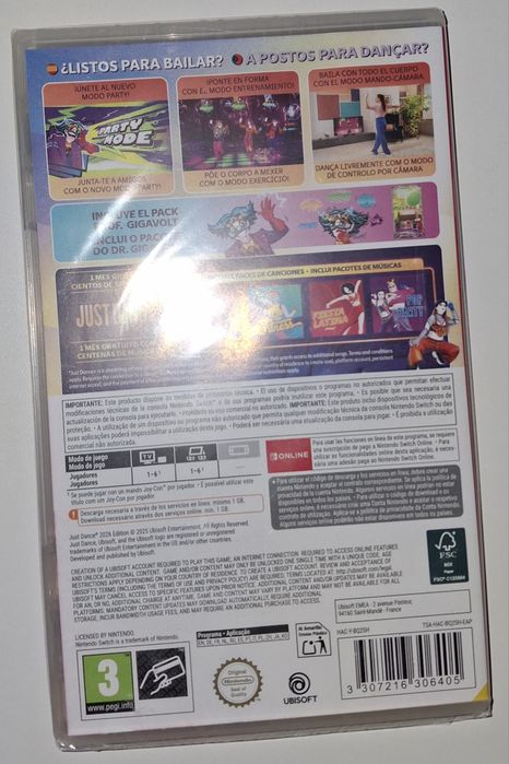 Jogo Nintendo Switch Just Dance 2026 Limited Edition