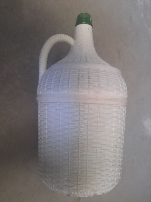 Garrafão vidro  vinho 5l vazio