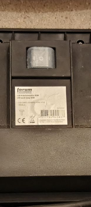 Lampa warsztatowa , nowa