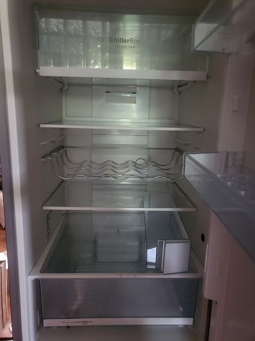 Zepsuta lodówka bosch KGN36VL21/01 na części- drzwi, półki, pojemniki