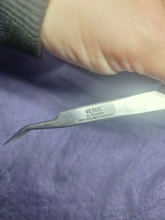 Пінцет Master від oh Ochi для нарощення вій