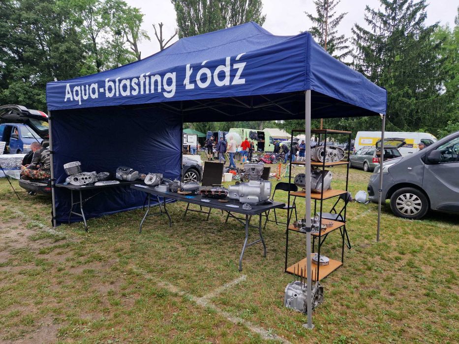 Aquablast, Szkiełkowanie wodne, Aqua-blasting Łódź.