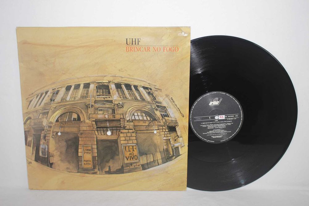 Disco Vinil - UHF - Brincar no Fogo - Promo 1992