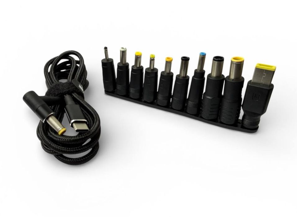 Кабель для ноутбука з перехідниками