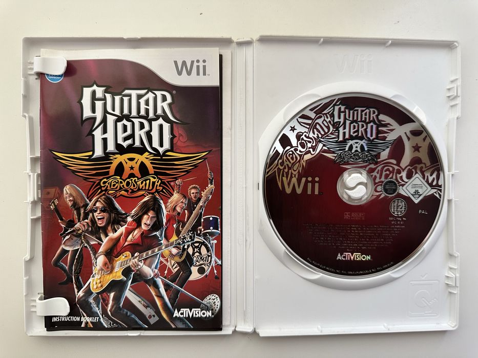 3 Jogos originais para Nintendo Wii – Just Dance 2014, Pictionary e Guitar Hero: Aerosmith