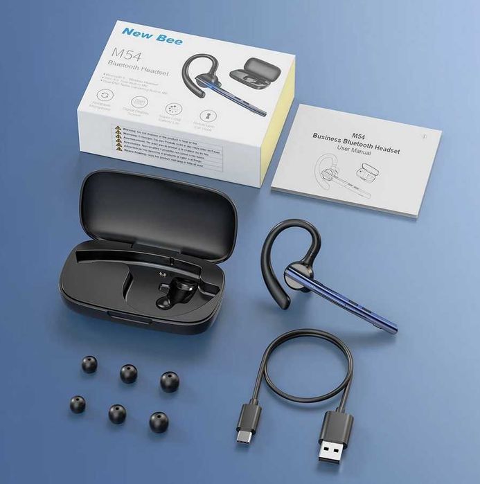 Słuchawka bluetooh do rozmów ENC 12h ROZMÓW dla kierowców + gratis