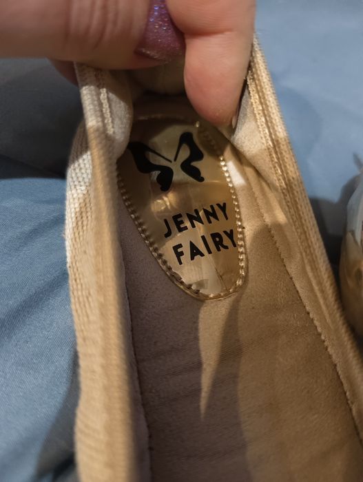 Elastyczne buty baleriny damskie