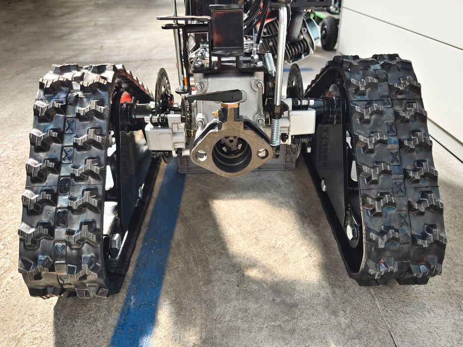 Motocultivador de Lagartas 14cv Novo - ZEUS-LTR - IVA E PORTES INCLUSO
