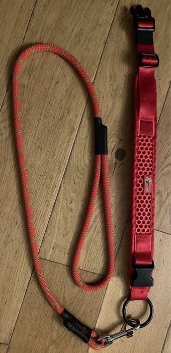 Smycz obroża dla psa Tamer zestaw komplet