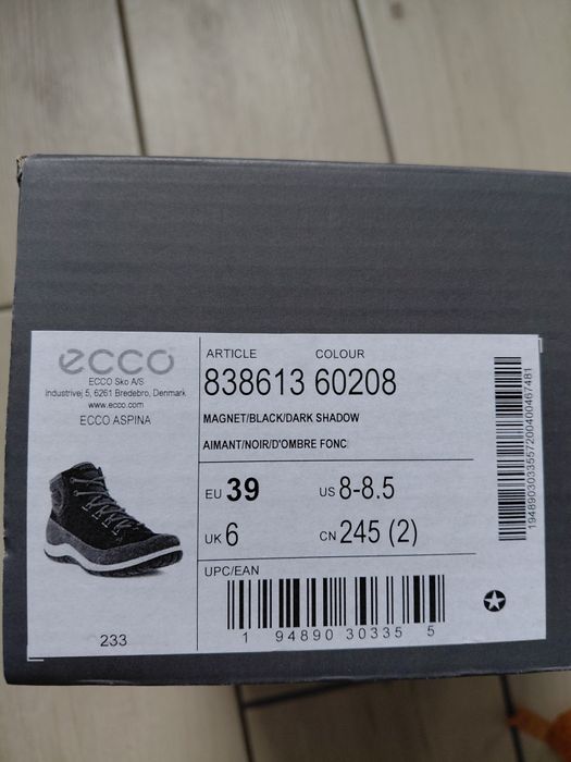 Ботинки Ecco оригинал