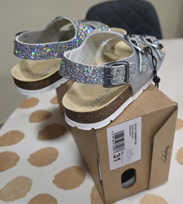 Sandálias menina Pepe Jeans glitter 31