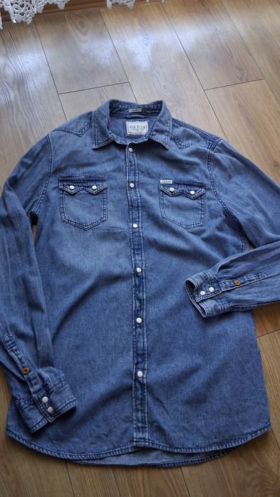 Koszula Guess XL Denim slim fit