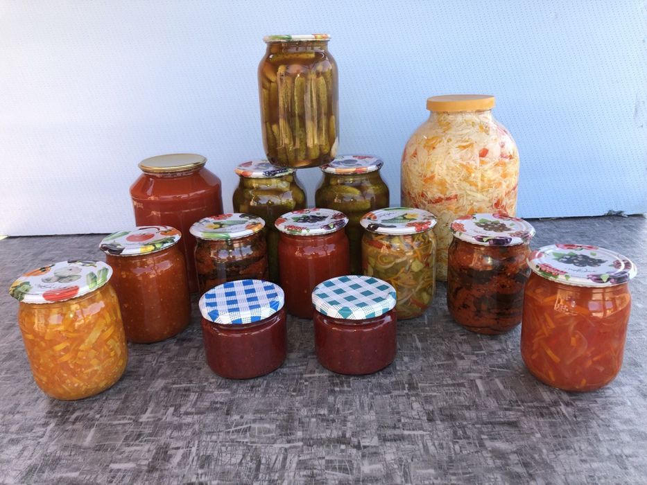Домашня концервація огірки, кабачки, кабачкова ікра. 2025 року