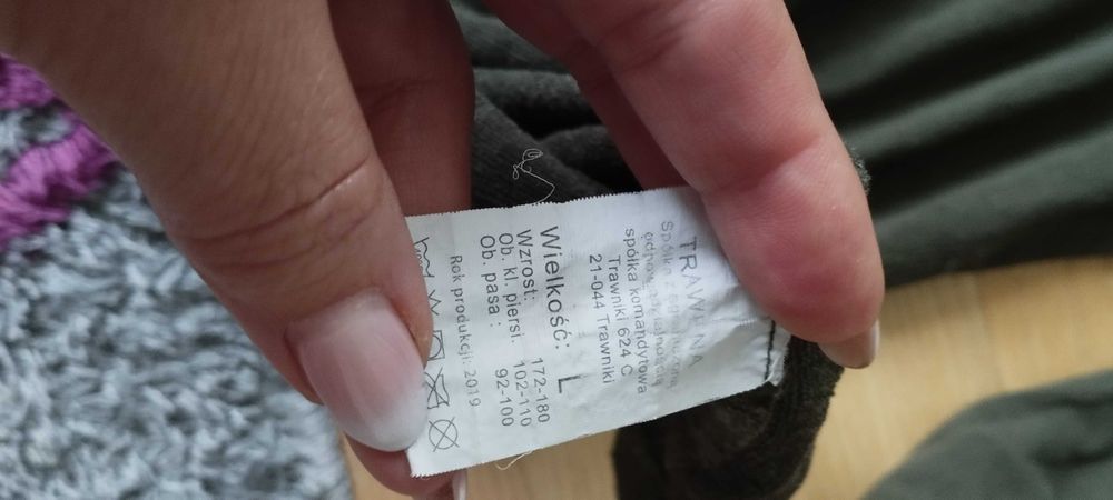 Bielizna zimowa MON komplet