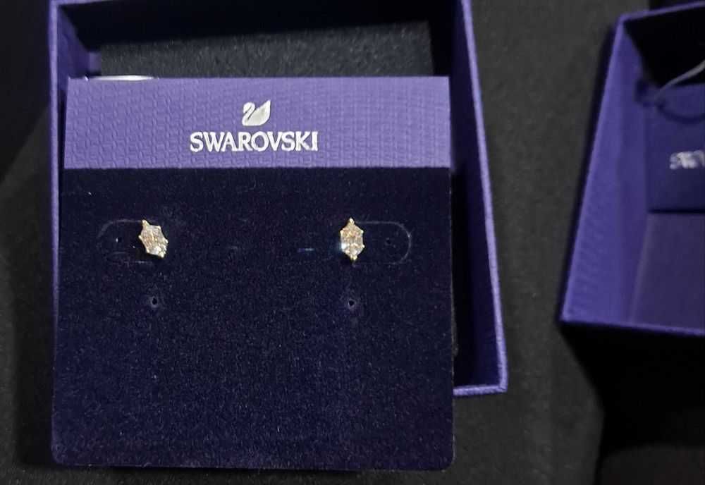 BRINCOS SWAROVSKI NOVOS (com caixa) Nunca usados