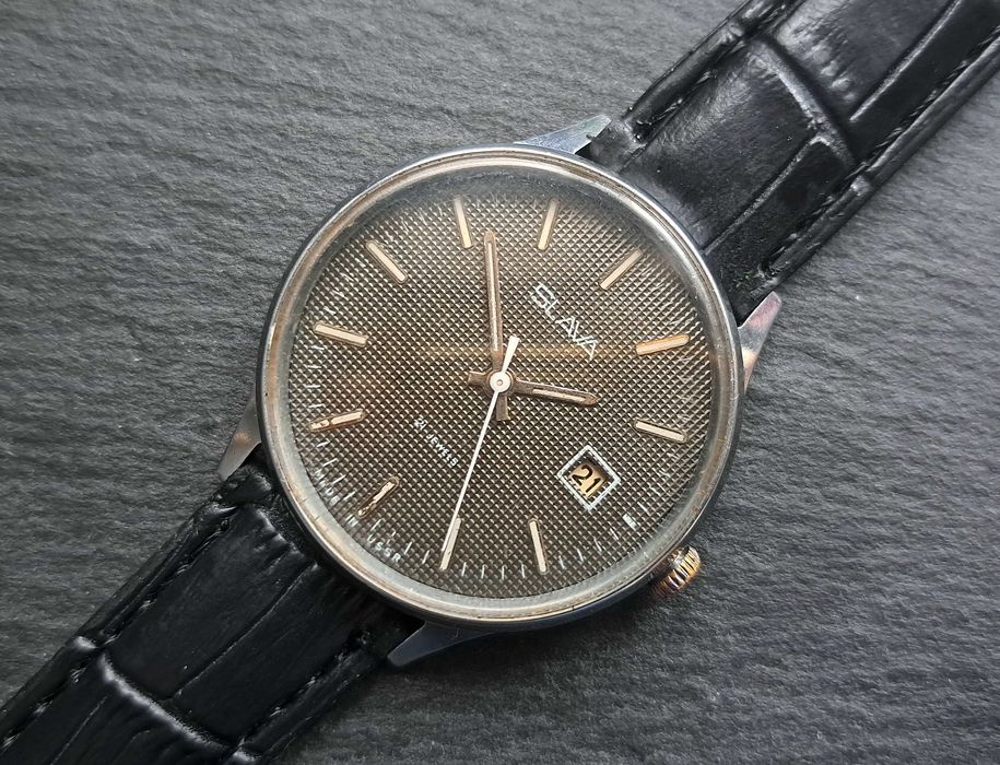 Slava Mikrokratka radziecki zegarek vintage