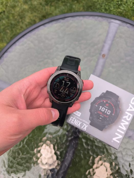Топовий! Garmin Fenix 7 X Solar 51mm Ліхтарик