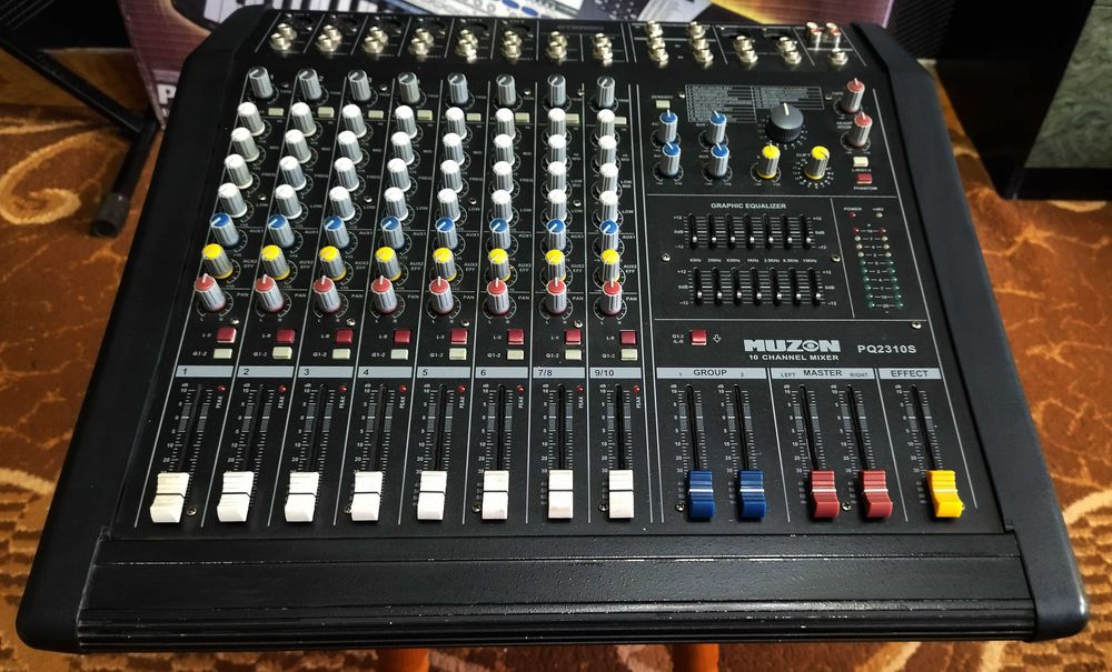 Активний мікшерний пульт Muzon PQ2310S