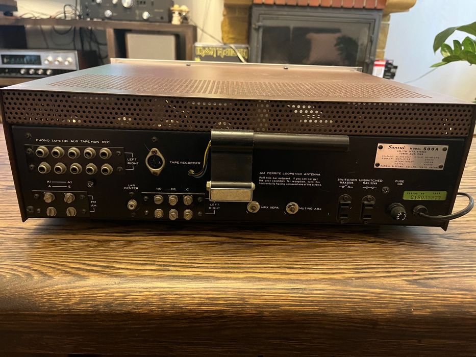 Sansui 500a amplituner lampowy