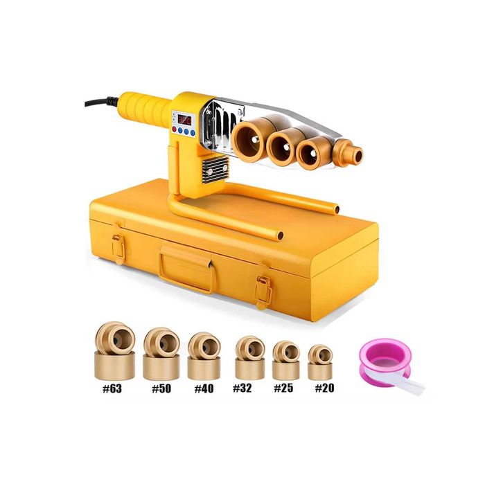 Zgrzewarka Do Rur Bardzo Mocna 1000W Dla Rur 20, 25, 32, 40, 50, 63 mm