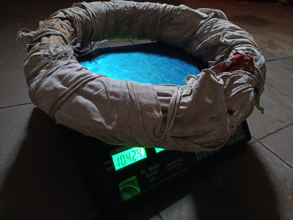 Bednarka miedziana 6x2 mm 12mm2 w bawełnie ponad 10 kg