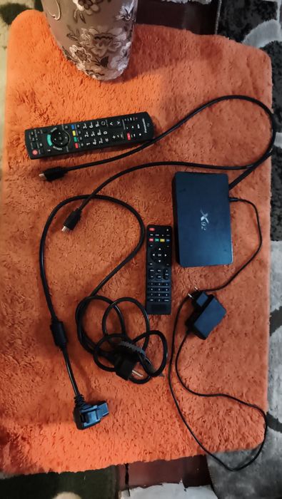 Плазмовий телевізор Panasonic 42" + Смарт приставка X92 (Android TV, YouTube)
