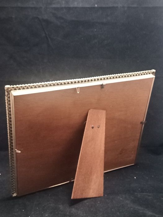 Moldura antiga em latão de grandes dimensões64309587488642122