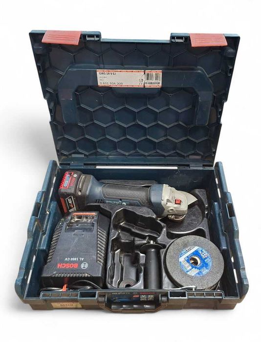 Szlifierka kątowa Bosch GWS 18-125 V-Li komplet