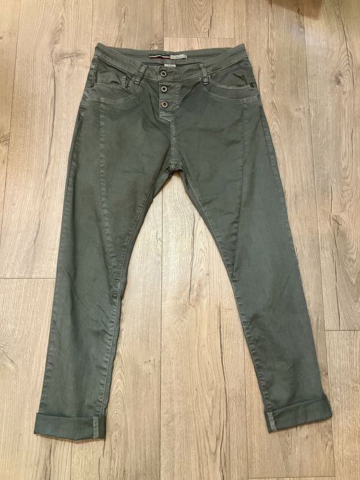 please made in italy spodnie damskie loose M