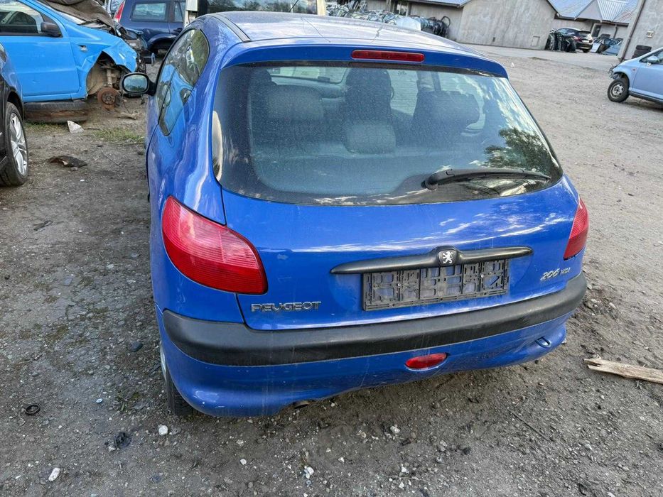 Na części wahacz stabilizator piasta kół belka zawieszenia amortyzator sonda lambda rura kolektory przepustnica Peugeot 206 1.4 hdi  Kod lakieru egj