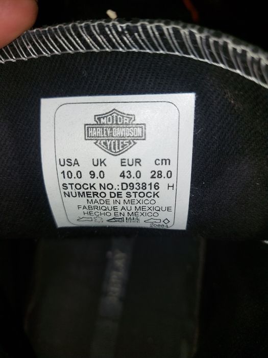 Кеды Фирменные Harley Davidson 43