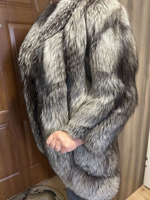 Futro ze srebnych lisów