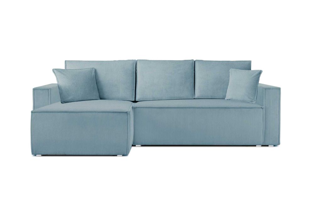 Narożnik rozkładany BERG 237, Funkcja, Zagłówki, Sztruks, Producent