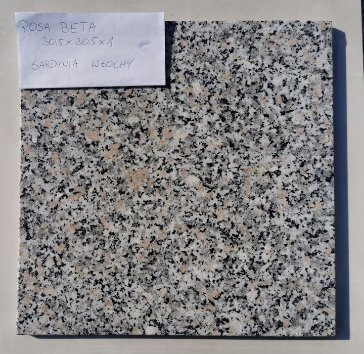 WŁOSKIE płytki granitowe Rosa Beta 30.5x30.5x1