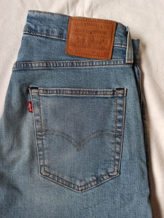 Джинси LEVIS 512,розмір W31 L32
