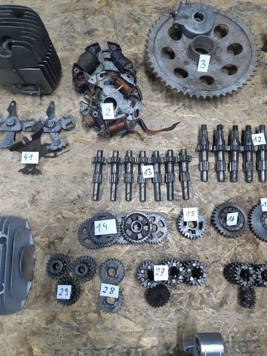 Części  Wsk Wfm Jawa 50  Romet Pegaz