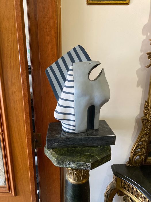 Escultura Teresa Vasconcelos 42 cm Assinada 1986 Arte Moderna