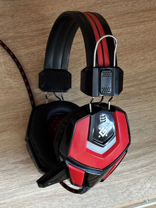 Ігрові навушники Defender Ridley Black + Red