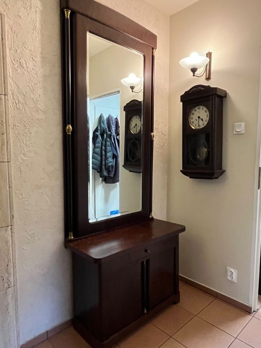 Komoda powojenna + ZEGAR