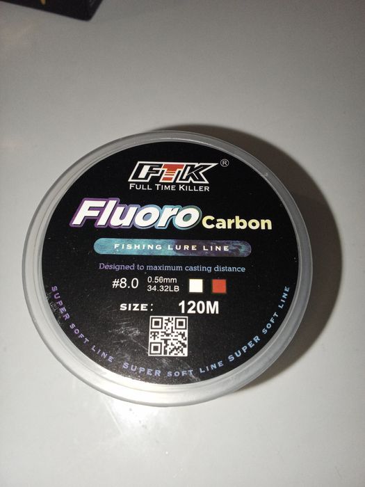 Флюро карбон і плетена леска