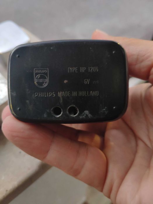 Máquina de barbear Philips, philishave compact de 1970