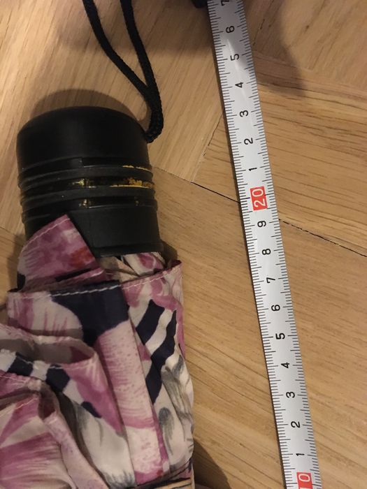 parasolka damska składana w kwiaty