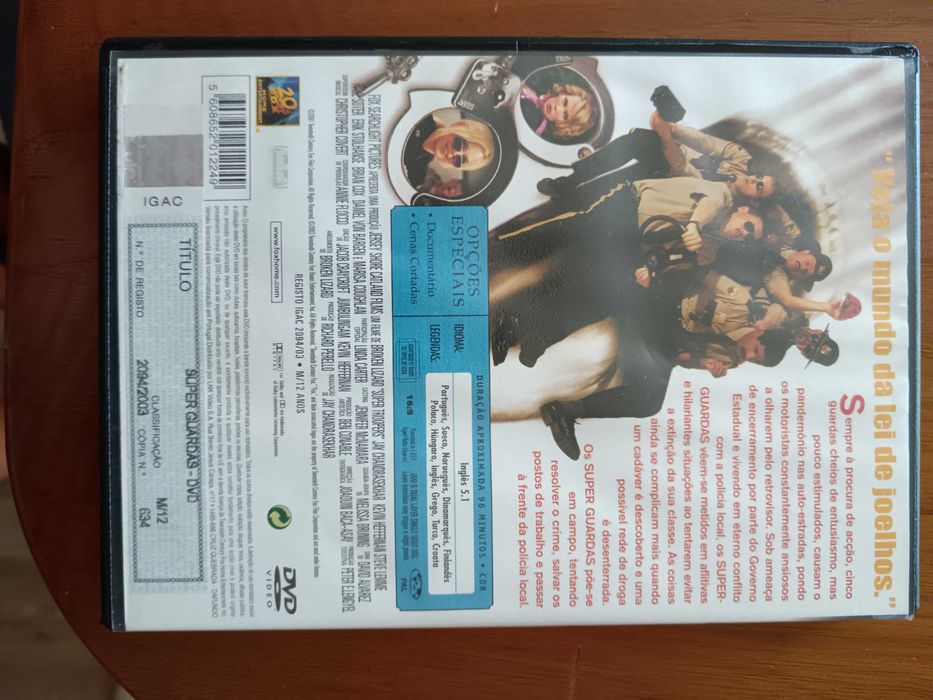 filme dvd original - super guardas