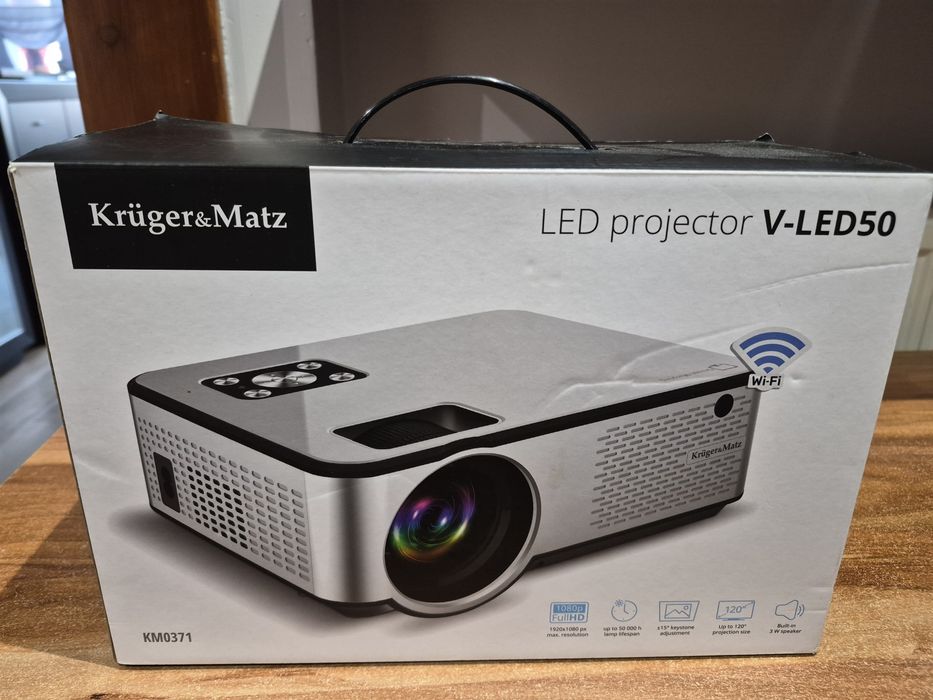 Projektor Krüger&Matz vled50 gwarancja