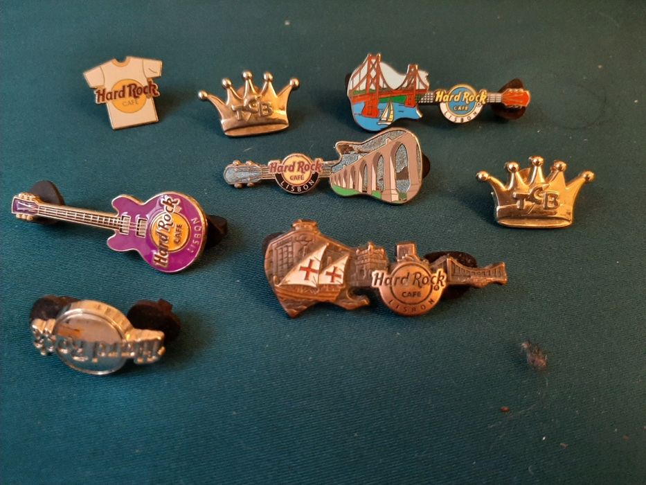 Pins colecção Hard Rock
