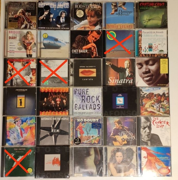 Lote 86 CDs géneros variados