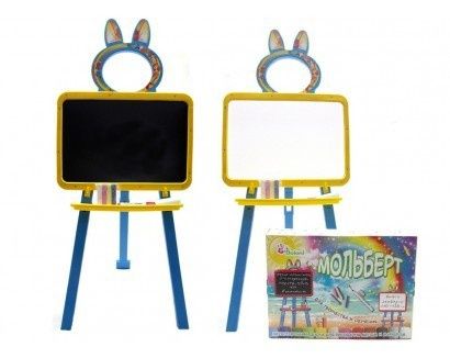 Мольберт дитячий двосторонній магнітний, дошка для малювання, розвитку