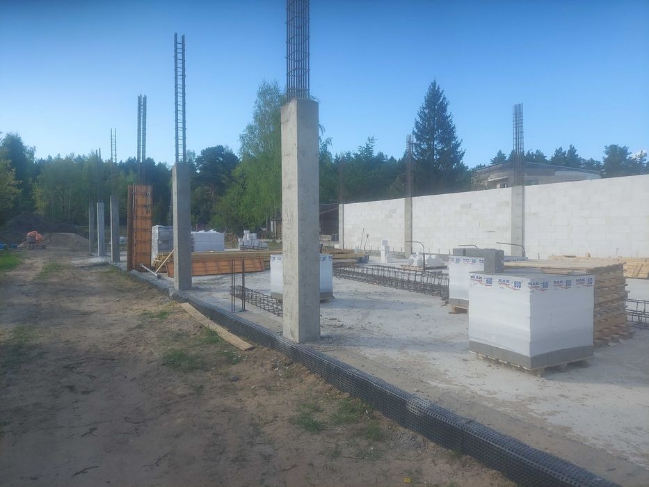 Budowa, stany surowe, roboty murarskie, żelbetowe, ogrodzenia